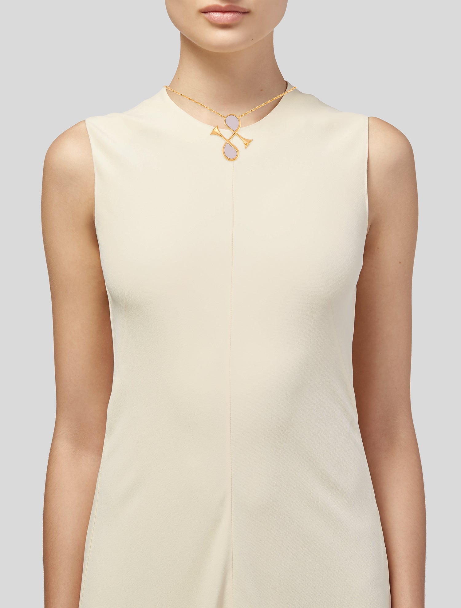 Hermès Cor H Pendant Necklace